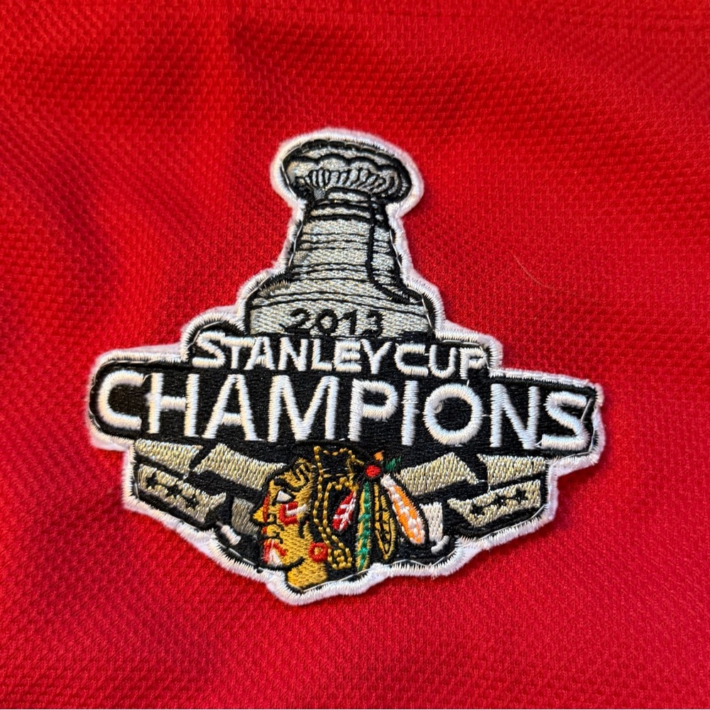 New NHL CHICAGO BLACKHAWKS #88 KANE STANLEY CUP CHAMPIONSHIP HOCKEY JERSEY 50 - Picture 7 of 13